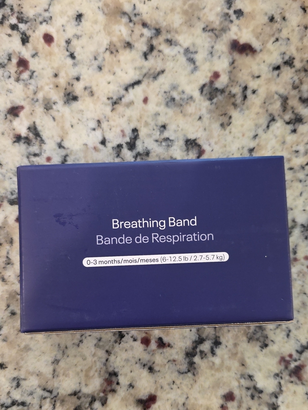 Breathing Band Respiratory Support Band - Navy Blue